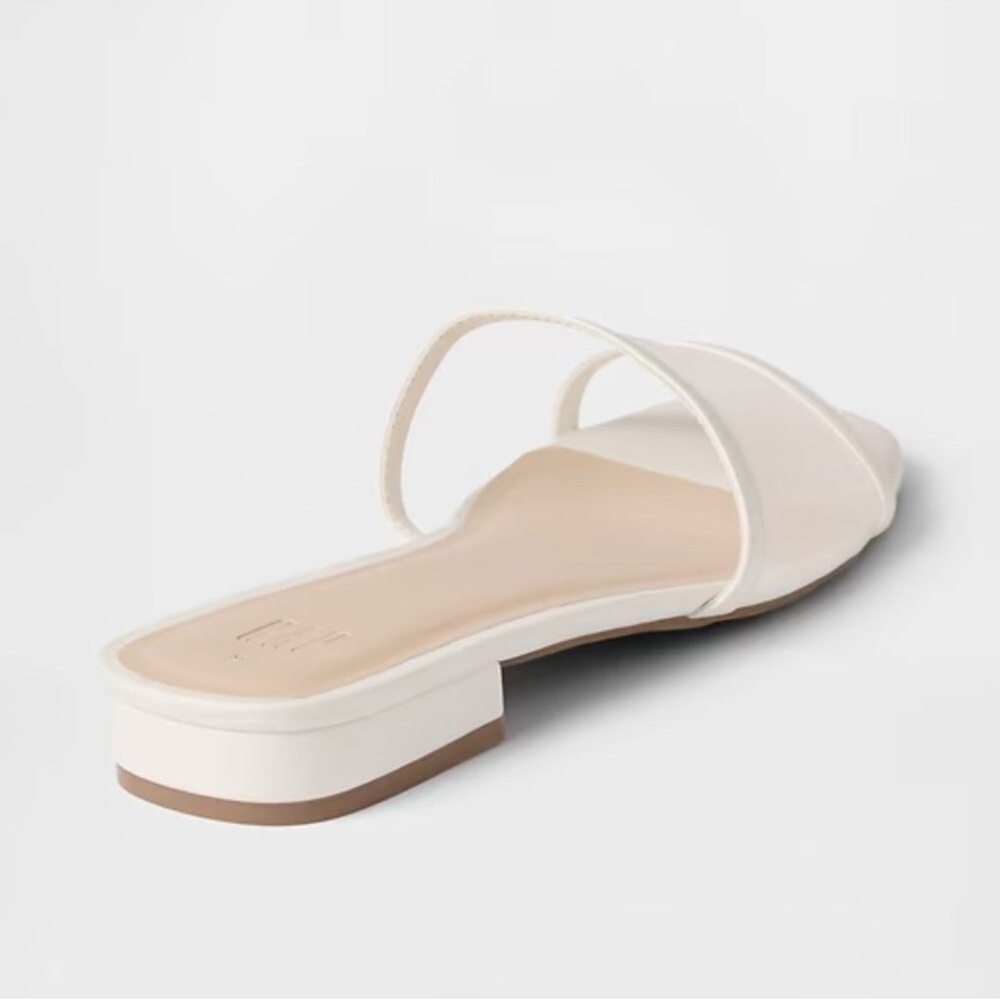NWT GAP FACTORY Ivory Mesh Sandals - Women’s 8 - Picture 3 of 7
